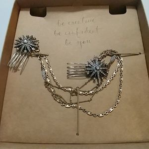 NIB Chloe & Isabel Starburst Hairpiece